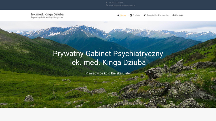 Gabinet psychiatryczny Kinga Dziuba