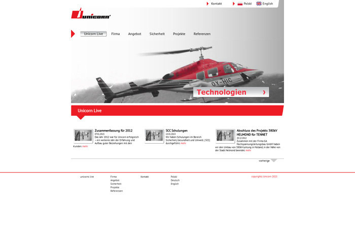 UNICORN CONSTRUCTIONS SP Z O O