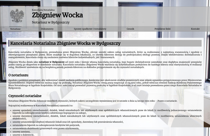 Kancelaria Notarialna Zbigniew Wocka