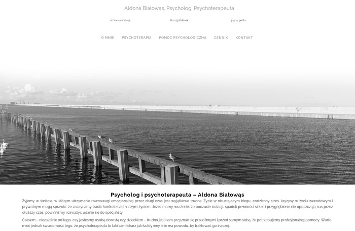 Psycholog - Psychoterapeuta Aldona Białowąs