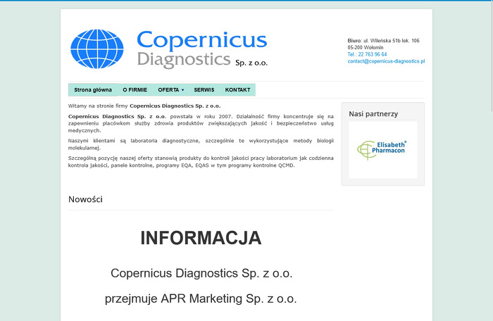 Copernicus Diagnostics Sp. z o.o.