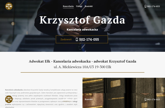 Kancelaria adwokacka Krzysztof Gazda