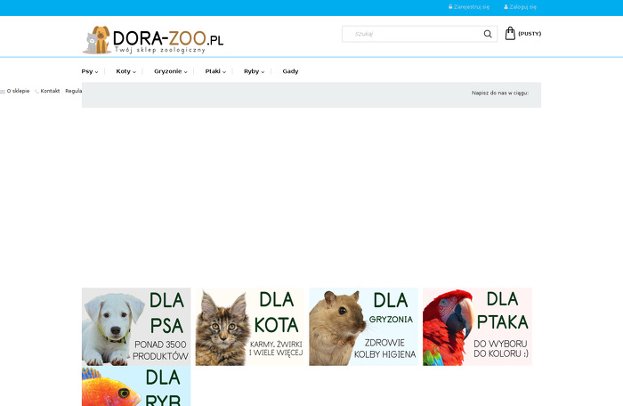 Sklep zoologiczny Dora